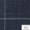 M634/1 Vercelli CXM - Vải Suit 95% Wool - Xanh Dương Caro