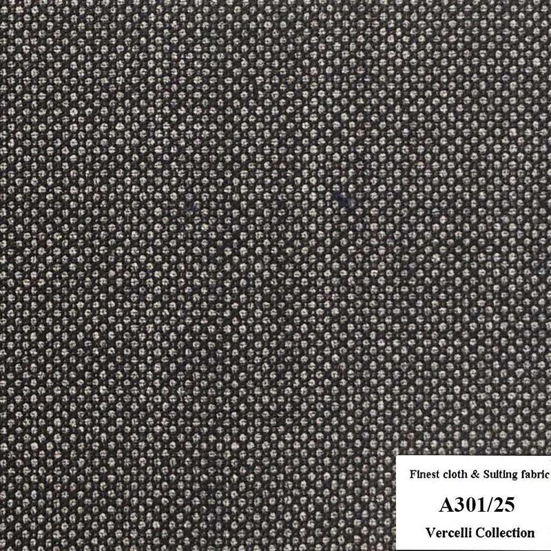 A301/25 Vercelli CXM - Vải Suit 95% Wool - Nâu Trơn