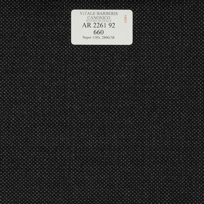 AR 2261 92 CANONICO - 100% Wool - Xanh Lá Trơn
