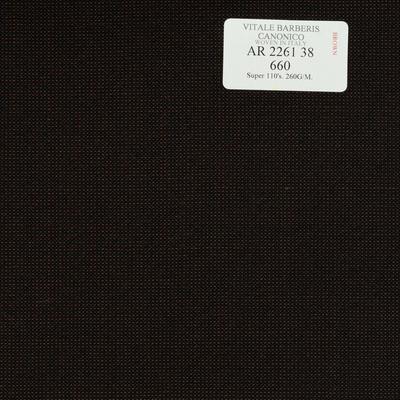 AR 2261 38 CANONICO - 100% Wool - Nâu Trơn
