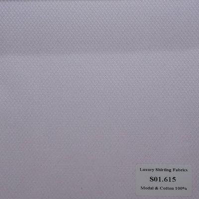 S01.615 Kevinlli S1 - Sơmi Cotton & Modal - Tím Trơn