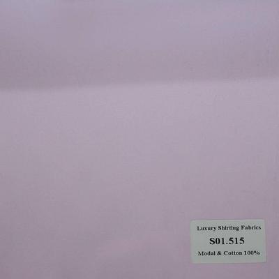 S01.515 Kevinlli S1 - Sơmi Cotton & Modal - Hồng Trơn