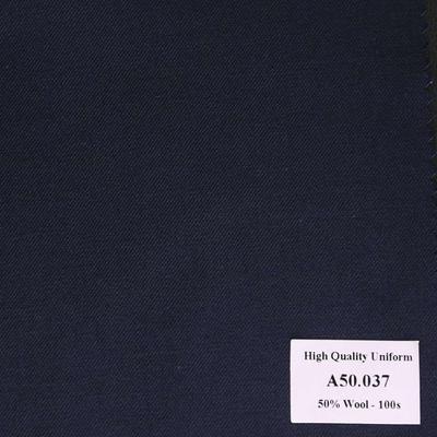 [ Hết hàng ] A50.037 Kevinlli V1 - Vải Suit 50% Wool - Xanh Dương Trơn 