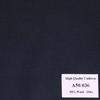 A50.036 Kevinlli V1 - Vải Suit 50% Wool - Xanh Dương Trơn