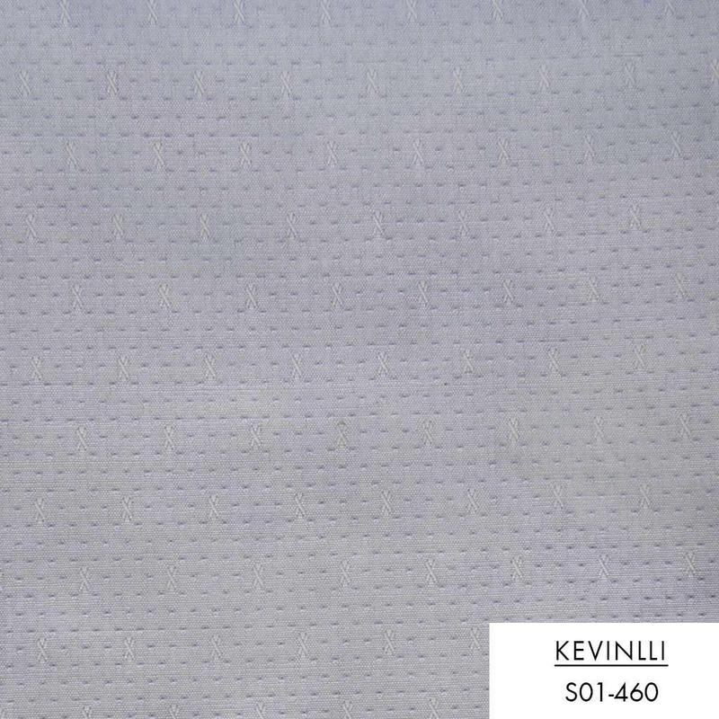 S01.460 Kevinlli S1 - Sơmi Cotton & Modal - Xanh Dương Trơn