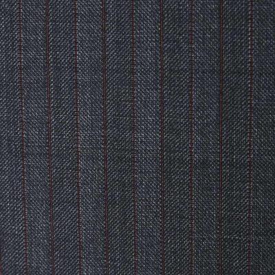 D603/1 Vercelli CX - Vải Suit 95% Wool - Xám Sọc
