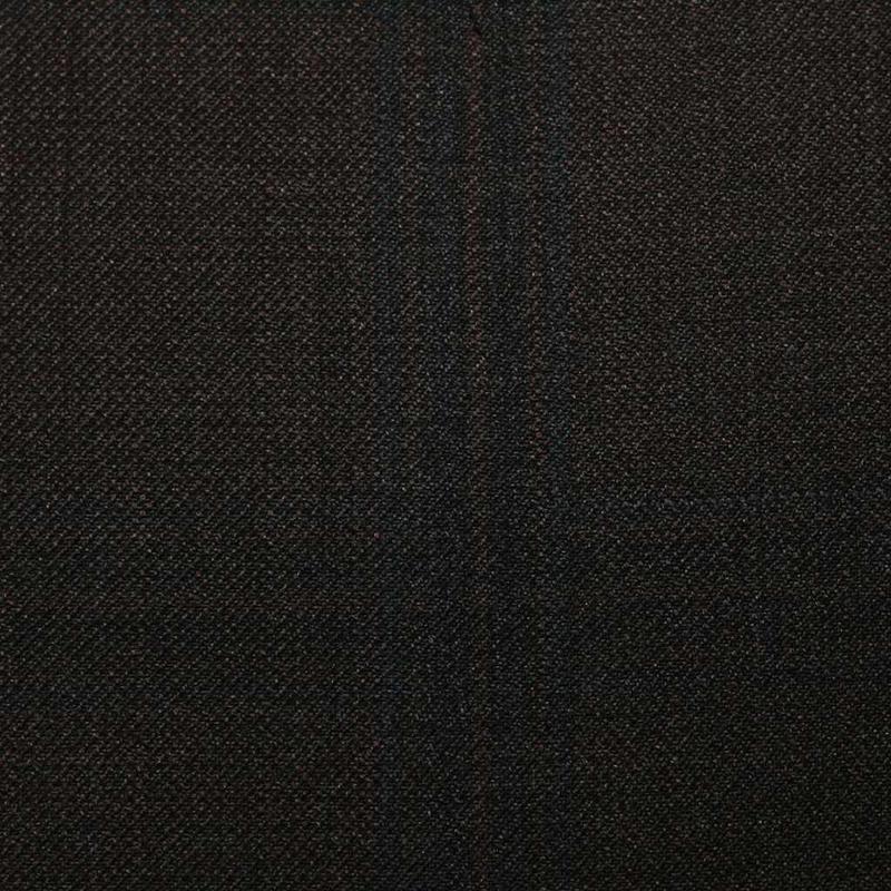 D579/3 Vercelli CX - Vải Suit 95% Wool - Xanh Dương Caro