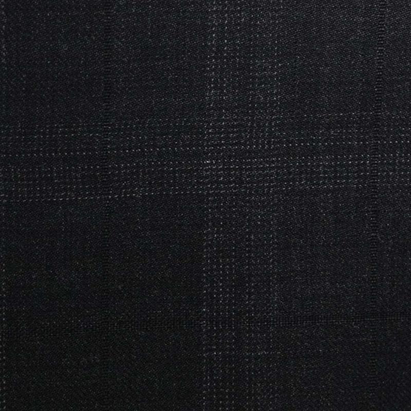 D577/3 Vercelli CX - Vải Suit 95% Wool - Xanh Dương Caro