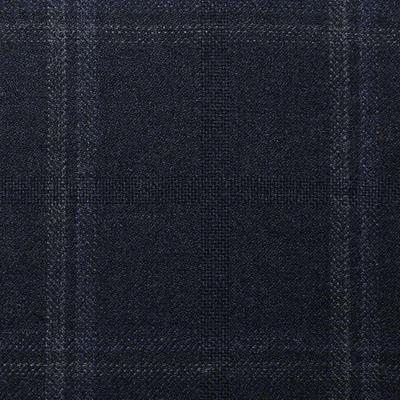 ML643/1 Vercelli CV - Vải Suit 95% Wool - Xanh Dương Caro