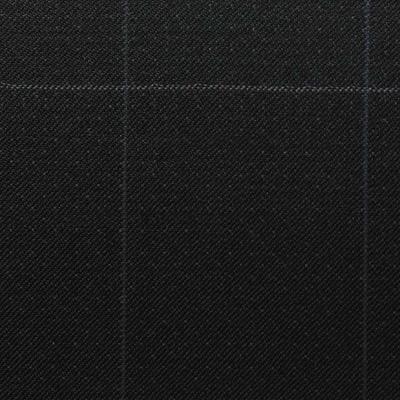 ML614/3 Vercelli CV - Vải Suit 95% Wool - Xám Caro Đen