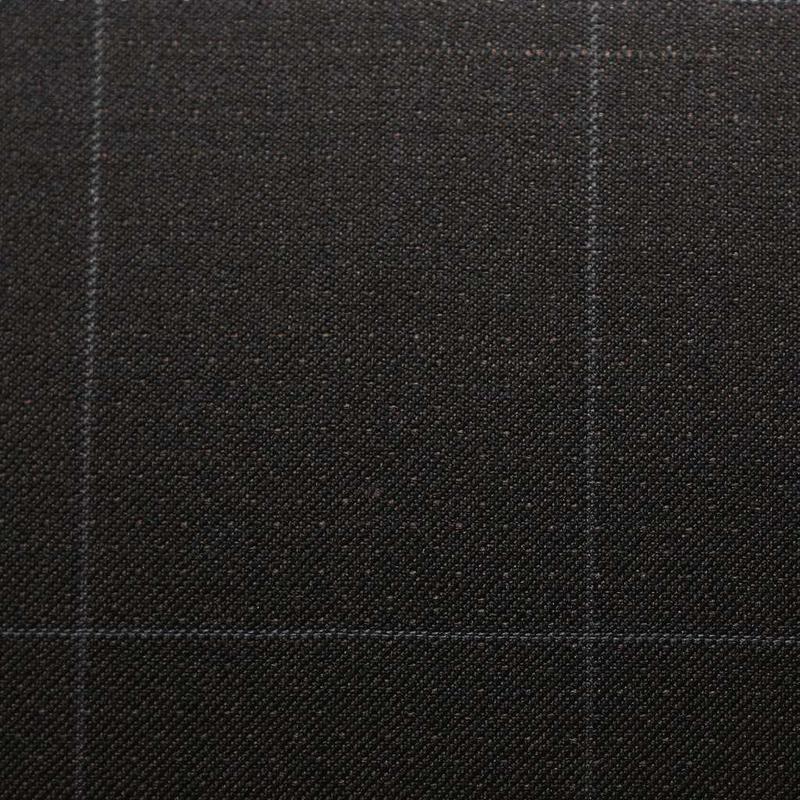 ML614/2 Vercelli CV - Vải Suit 95% Wool - Nâu Caro Xám