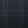 D558/1 Vercelli CV - Vải Suit 95% Wool - Xanh Dương Caro