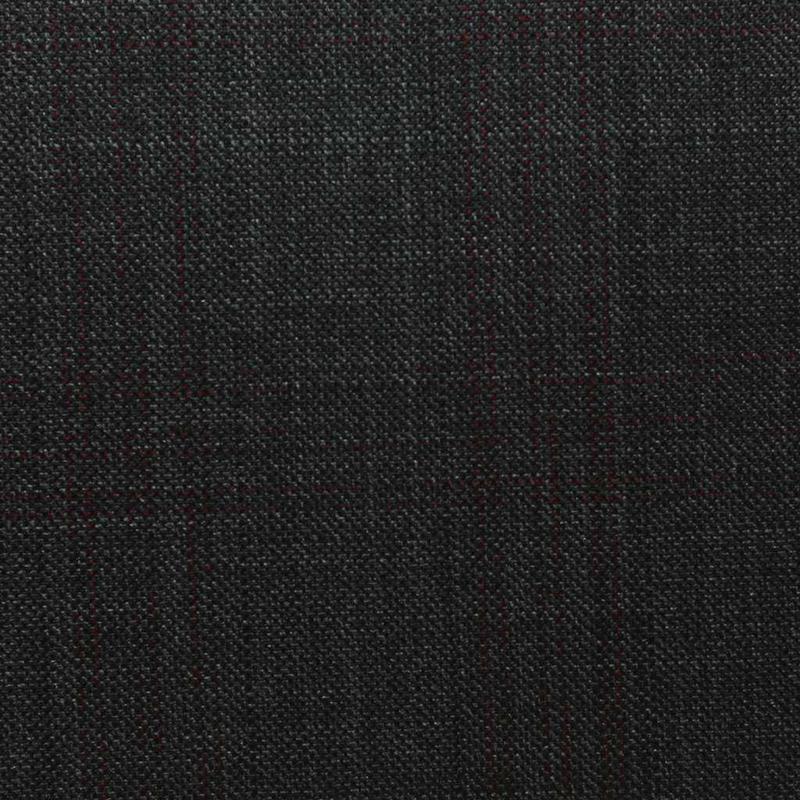 D556/1 Vercelli CV - Vải Suit 95% wool - Đen Caro