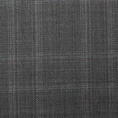 D550/1 Vercelli CV - Vải Suit 95% Wool - Xám Caro