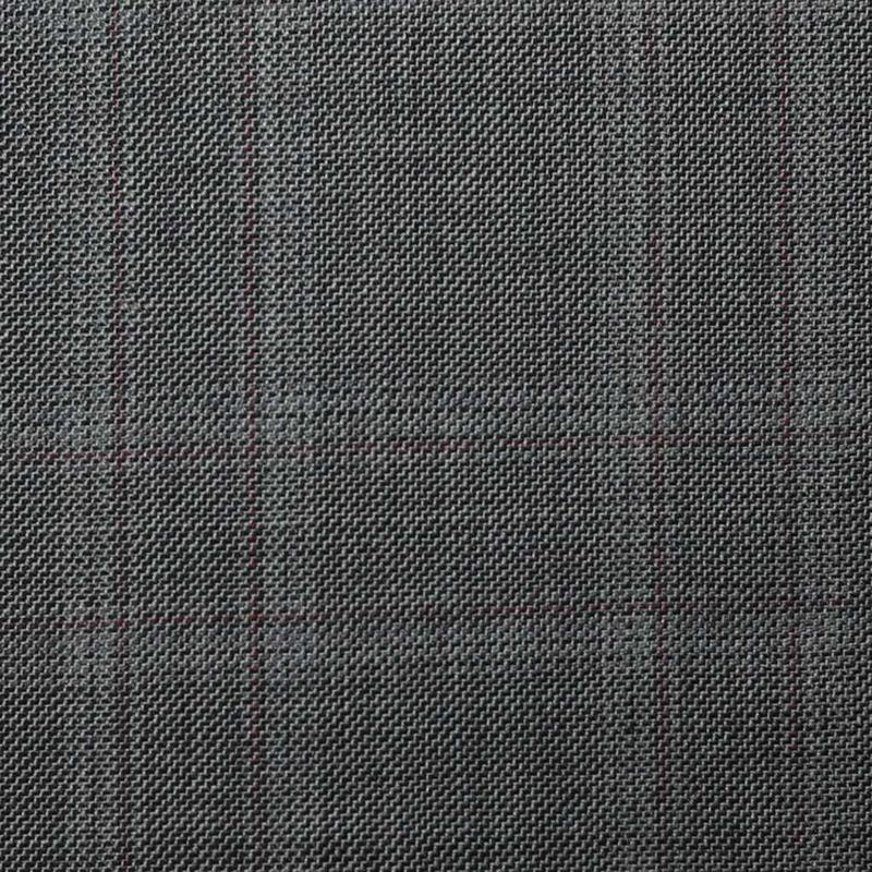 D550/1 Vercelli CV - Vải Suit 95% Wool - Xám Caro
