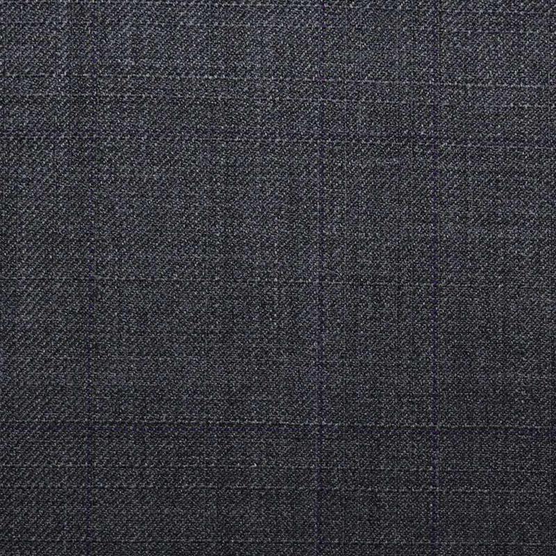 D549/1 Vercelli CV - Vải Suit 95% Wool - Xám Caro
