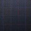 D548/2 Vercelli CV - Vải Suit 95% Wool - Xanh Dương Caro Đen