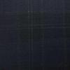 D536/1 Vercelli CV - Vải Suit 95% Wool - Xanh Dương Caro