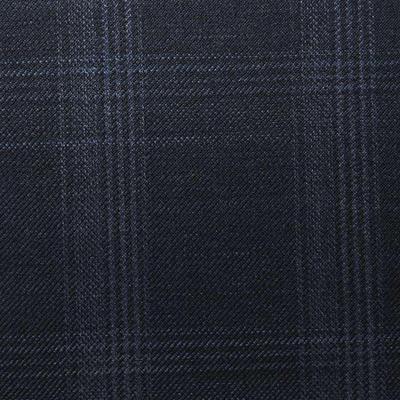 D531/2 Vercelli CV - Vải Suit 95% Wool - Xanh Dương Caro