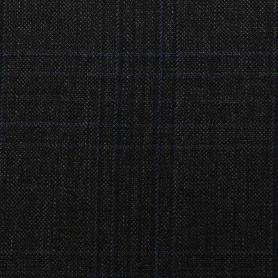 D525/1 Vercelli CV - Vải Suit 95% Wool - Đen Sọc