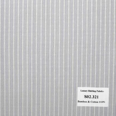 S02.321 Kevinlli S2 - Sơmi Bamboo - Xanh Dương Trơn