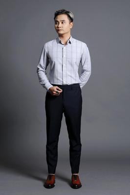 Đồng Phục Áo Sơ Mi Nam Caro Xám