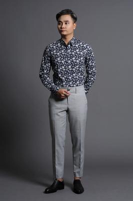 Đồng Phục Áo Sơ Mi Nam Họa Tiết Hoa