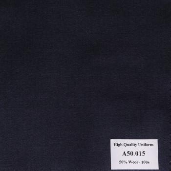 Vải May Đồng Phục Áo Vest Công Sở Màu Xanh Đen A50.015