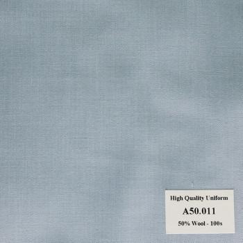 Vải May Đồng Phục Áo Vest Công Sở Màu Xanh Dương A50.011