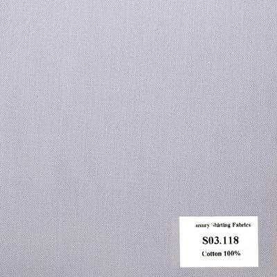 Vải May Đồng Phục Áo Sơ Mi Công Sở Màu Tím Trơn S03.118