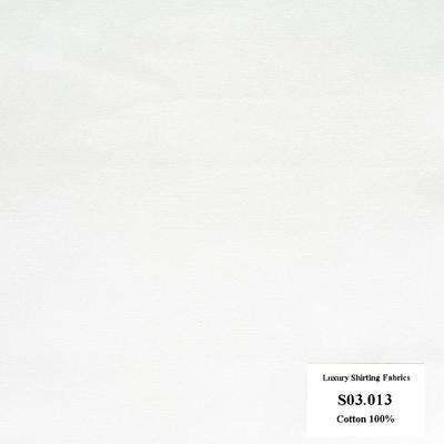 Vải May Đồng Phục Áo Sơ Mi Công Sở Màu Trắng Sọc Xéo S03.013