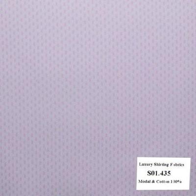 Vải May Đồng Phục Áo Sơ Mi Công Sở Vân Hồng S01.435