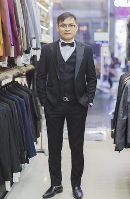 Bộ Suit cưới Phối ve ngược A50.001 