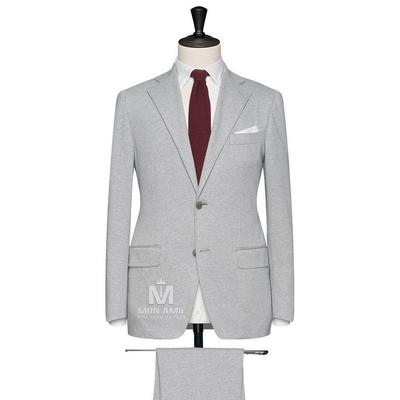 Bộ Vest Nam Công Sở Xám Sáng 624701-1