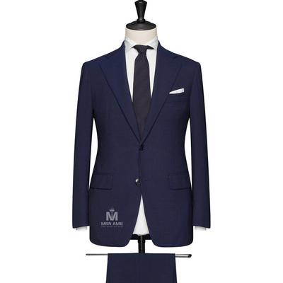 Bộ Vest Nam Công Sở Xanh Đen 625903-1