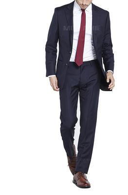 Bộ Suit Nam Xanh Ánh Tím 50% Wool A50.039