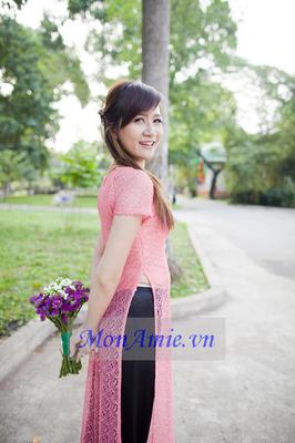 Áo Dài Bưng Quả (kiểu 34)