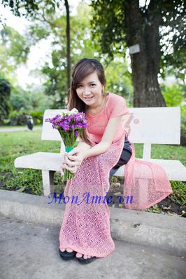 Áo Dài Bưng Quả (kiểu 34)