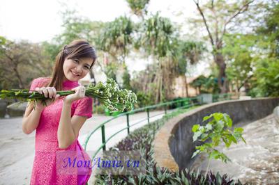 Áo Dài Bưng Quả (kiểu 32)