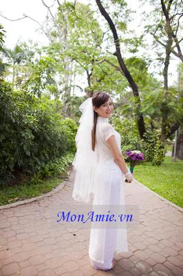 Áo Dài Bưng Quả (kiểu 31)