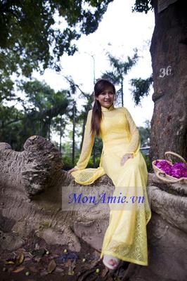Áo Dài Bưng Quả (kiểu 30)