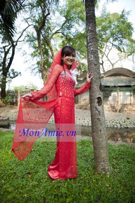 Áo Dài Bưng Quả (kiểu 28)