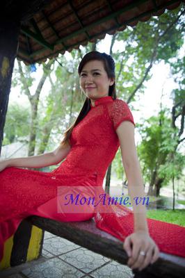 Áo Dài Bưng Quả (kiểu 28)