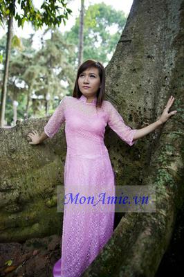 Áo Dài Bưng Quả (kiểu 27)