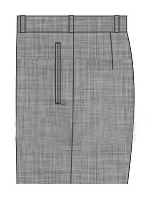 Túi trước (kiểu 1)