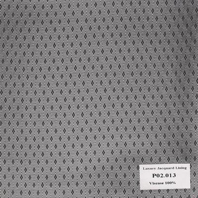 Khăn Pocket Square Hoa Văn Xám P02.013