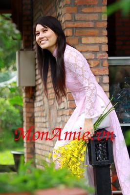 Áo Dài Bưng Quả (kiểu 19)