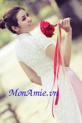 Áo Dài Bưng Quả (kiểu 16)