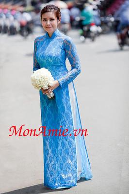 Áo Dài Bưng Quả (kiểu 10)