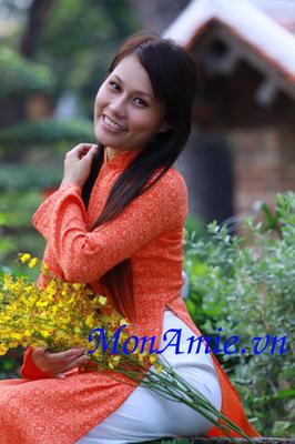 Áo Dài Bưng Quả (kiểu 6)
